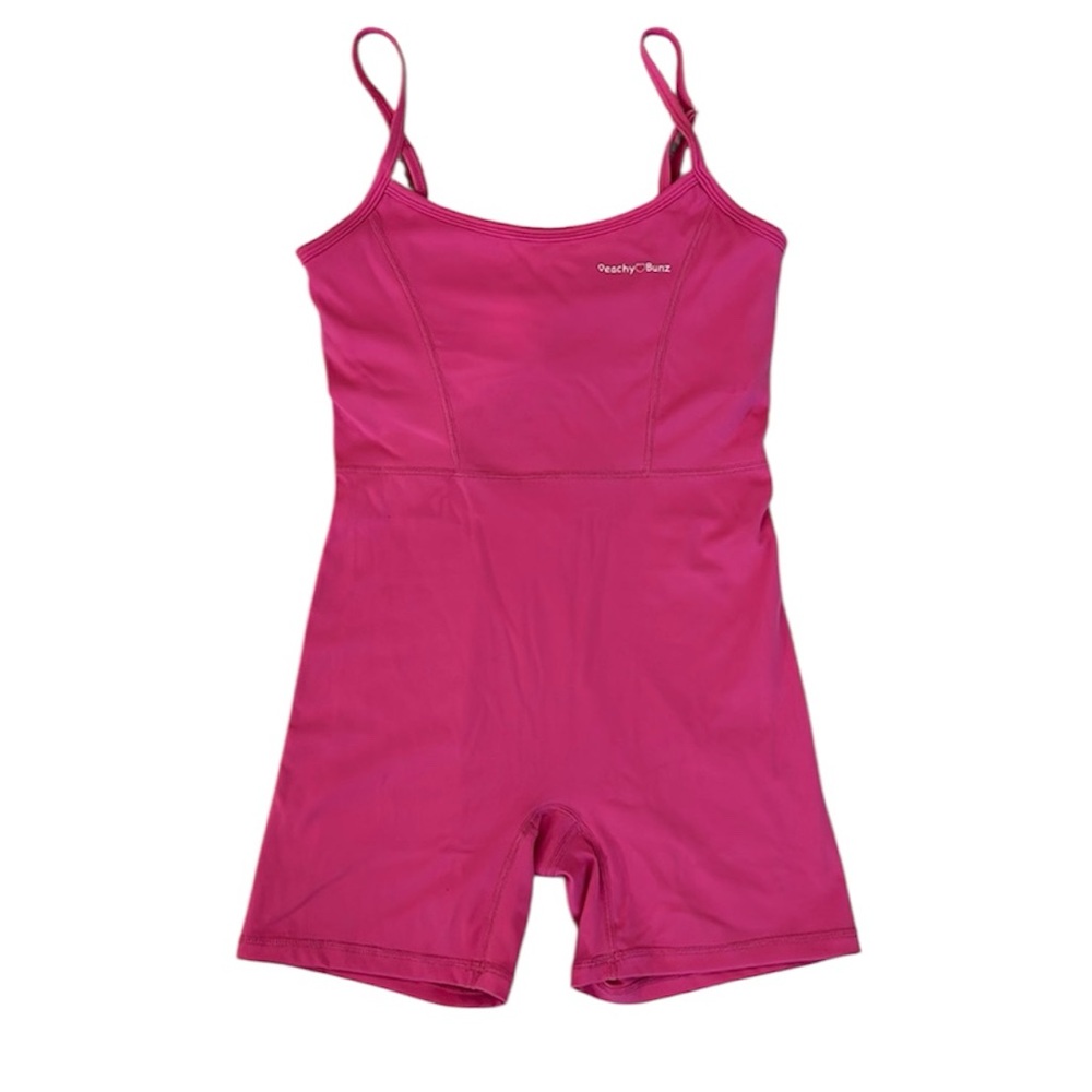 NWOT Peachy Bunz Romper Sz S - Pink